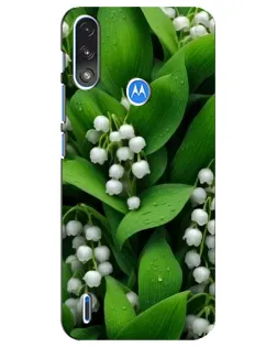 Чохол для Motorola E7 Power з картинкою «Конвалії в зелені» Чохол для Motorola E7 Power з картинкою «Конвалії в зелені»