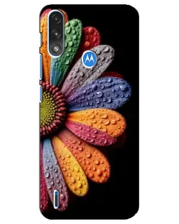 Чохол для Motorola E7 Power з картинкою «Райдужна квітка» Чохол для Motorola E7 Power з картинкою «Райдужна квітка»