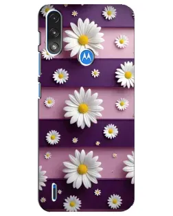 Чохол для Motorola E7 Power з картинкою «Ромашки на фіолетовому» Чохол для Motorola E7 Power з картинкою «Ромашки на фіолетовому»
