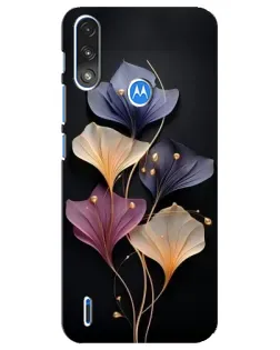 Чохол для Motorola E7 Power з картинкою «Лілові квіти грації» Чохол для Motorola E7 Power з картинкою «Лілові квіти грації»