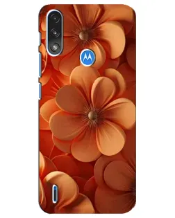 Чохол для Motorola E7 Power з картинкою «Помаранчева макро квітка» Чохол для Motorola E7 Power з картинкою «Помаранчева макро квітка»