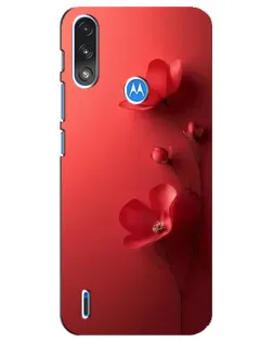 Чохол для Motorola E7 Power з картинкою «Макові суцвіття» Чохол для Motorola E7 Power з картинкою «Макові суцвіття»