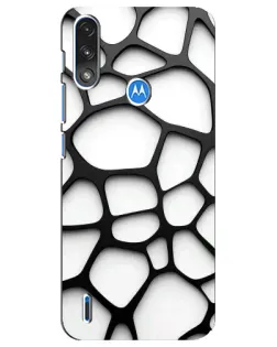 Чохол для Motorola E7 Power з картинкою «Біла об'ємна сітка» Чохол для Motorola E7 Power з картинкою «Біла об'ємна сітка»