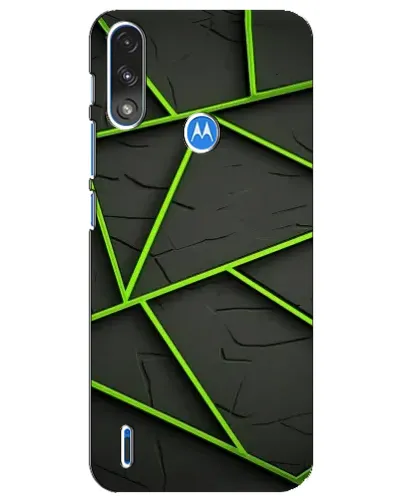 Чехол для Motorola E7 Power с картинкой «Зеленые геометрические линии» Чехол для Motorola E7 Power с картинкой «Зеленые геометрические линии»