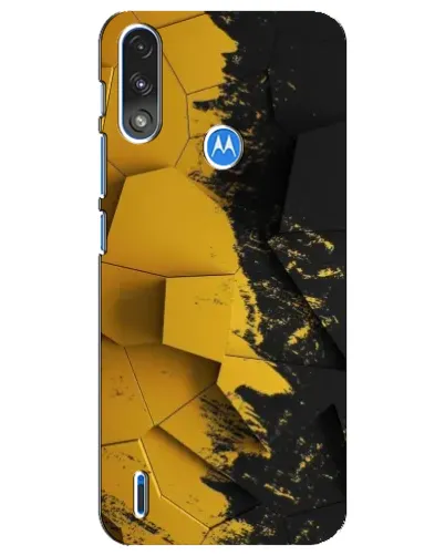 Чехол для Motorola E7 Power с картинкой «Золотые осколки геометрии» Чехол для Motorola E7 Power с картинкой «Золотые осколки геометрии»