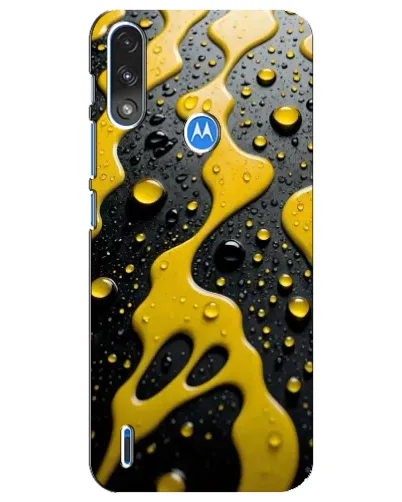 Чехол для Motorola E7 Power с картинкой «Жидкое желтое золото» Чехол для Motorola E7 Power с картинкой «Жидкое желтое золото»