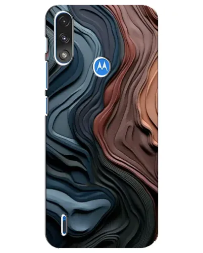 Чехол для Motorola E7 Power с картинкой «Цветные волны каньона» Чехол для Motorola E7 Power с картинкой «Цветные волны каньона»