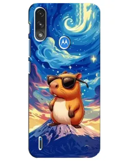 Чохол для Motorola E7 Power з картинкою «Капібара Ван Гога» Чохол для Motorola E7 Power з картинкою «Капібара Ван Гога»