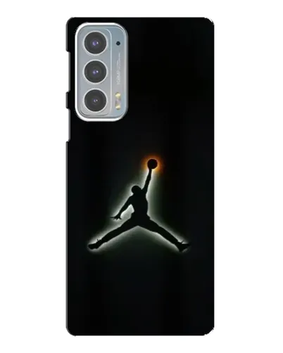 Чехол для Motorola Edge 20 с картинкой «Jordan Gradient Logo»