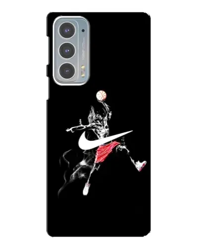 Чехол для Motorola Edge 20 с картинкой «Jordan Jumpman»