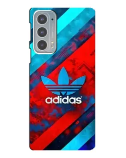 Чехол для Motorola Edge 20 с картинкой «Абстракция Adidas»