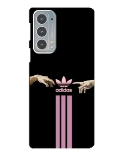 Чехол для Motorola Edge 20 с картинкой «Adidas Hands»