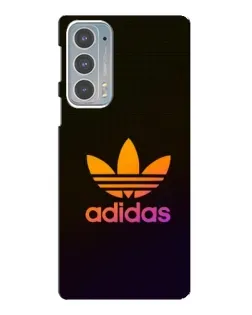 Чехол для Motorola Edge 20 с картинкой «Градиент Adidas»