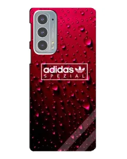 Чехол для Motorola Edge 20 с картинкой «Adidas Gold Marble»