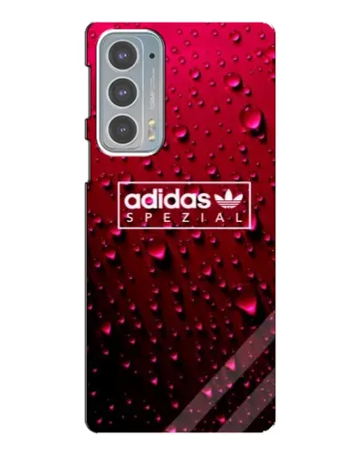 Чехол для Motorola Edge 20 с картинкой «Adidas Gold Marble»