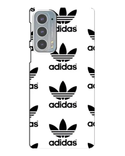 Чехол для Motorola Edge 20 с картинкой «Adidas Pattern»