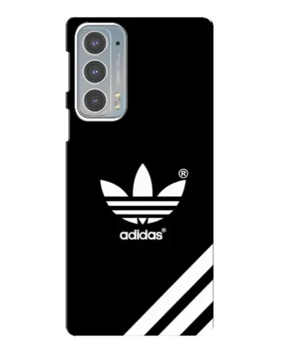 Чехол для Motorola Edge 20 с картинкой «Adidas с диагональными полосами»