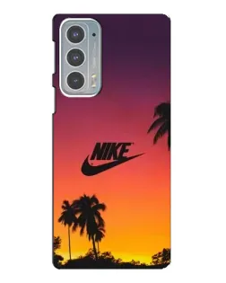 Чехол для Motorola Edge 20 с картинкой «Nike на закате солнца» Чехол для Motorola Edge 20 с картинкой «Nike на закате солнца»
