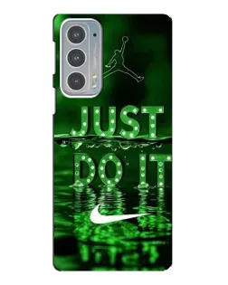 Чехол для Motorola Edge 20 с картинкой «Зеленый неоновый Nike» Чехол для Motorola Edge 20 с картинкой «Зеленый неоновый Nike»