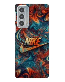 Чехол для Motorola Edge 20 с картинкой «Nike в абстракции» Чехол для Motorola Edge 20 с картинкой «Nike в абстракции»