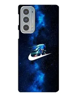 Чехол для Motorola Edge 20 с картинкой «Звездный путь Nike» Чехол для Motorola Edge 20 с картинкой «Звездный путь Nike»