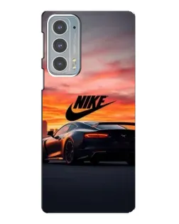 Чехол для Motorola Edge 20 с картинкой «Nike и суперкар» Чехол для Motorola Edge 20 с картинкой «Nike и суперкар»