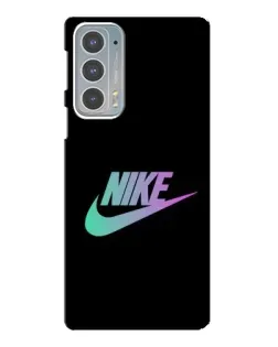 Чехол для Motorola Edge 20 с картинкой «Nike — городская ночь» Чехол для Motorola Edge 20 с картинкой «Nike — городская ночь»