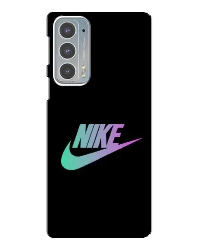 Чехол для Motorola Edge 20 с картинкой «Nike — городская ночь»