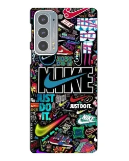 Чехол для Motorola Edge 20 с картинкой «Яркий коллаж Nike» Чехол для Motorola Edge 20 с картинкой «Яркий коллаж Nike»
