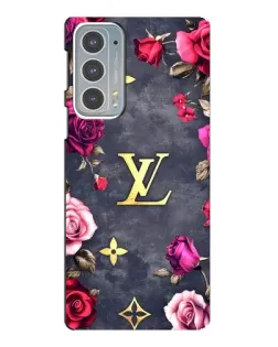 Чохол для Motorola Edge 20 з картинкою «Квітковий Louis Vuitton» Чохол для Motorola Edge 20 з картинкою «Квітковий Louis Vuitton»