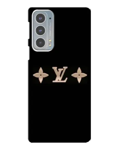 Чехол для Motorola Edge 20 с картинкой «Louis Vuitton — минимализм»