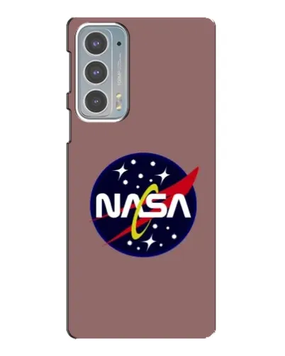Чехол для Motorola Edge 20 с картинкой «NASA — ретро космос»