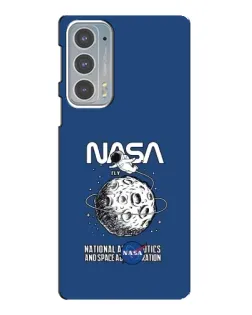 Чехол для Motorola Edge 20 с картинкой «NASA — лунная миссия» Чехол для Motorola Edge 20 с картинкой «NASA — лунная миссия»