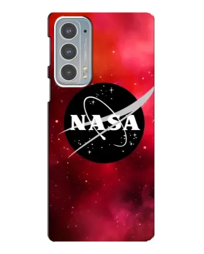 Чехол для Motorola Edge 20 с картинкой «NASA — красная туманность»