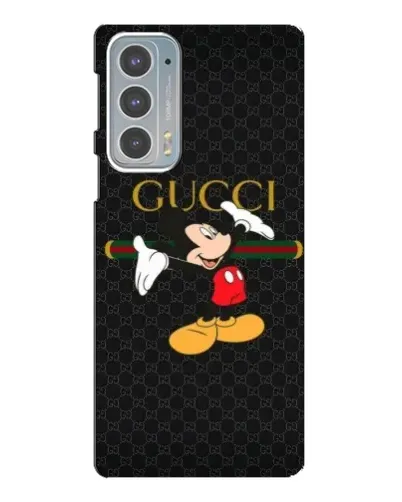 Чехол для Motorola Edge 20 с картинкой «Микки Маус Gucci» Чехол для Motorola Edge 20 с картинкой «Микки Маус Gucci»