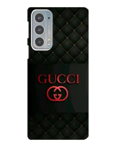 Чехол для Motorola Edge 20 с картинкой «Gucci — стеганый черный» Чехол для Motorola Edge 20 с картинкой «Gucci — стеганый черный»