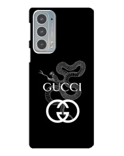 Чехол для Motorola Edge 20 с картинкой «Gucci — серебряная змея» Чехол для Motorola Edge 20 с картинкой «Gucci — серебряная змея»