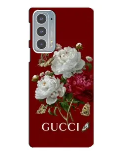 Чехол для Motorola Edge 20 с картинкой «Gucci —  сад»