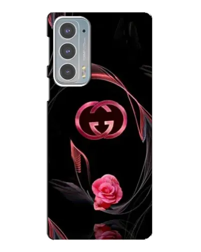 Чехол для Motorola Edge 20 с картинкой «Gucci — неоновая роза» Чехол для Motorola Edge 20 с картинкой «Gucci — неоновая роза»