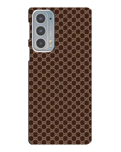 Чехол для Motorola Edge 20 с картинкой «Gucci — шоколадная сетка» Чехол для Motorola Edge 20 с картинкой «Gucci — шоколадная сетка»