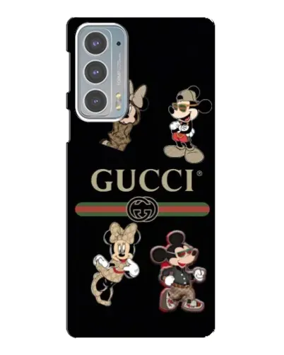 Чехол для Motorola Edge 20 с картинкой «Gucci — герои Disney и монограмма» Чехол для Motorola Edge 20 с картинкой «Gucci — герои Disney и монограмма»