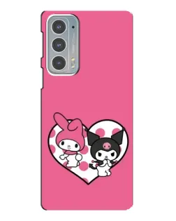 Чехол для Motorola Edge 20 с картинкой «Kuromi и My Melody» Чехол для Motorola Edge 20 с картинкой «Kuromi и My Melody»