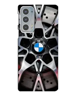 Чехол для Motorola Edge 20 с картинкой «BMW — деталь диска»