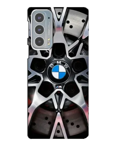 Чехол для Motorola Edge 20 с картинкой «BMW — деталь диска»