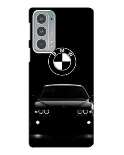 Чехол для Motorola Edge 20 с картинкой «BMW — взгляд из темноты»