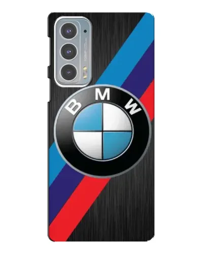 Чехол для Motorola Edge 20 с картинкой «BMW M-stripes стиль»