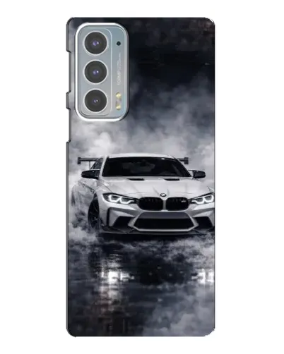 Чехол для Motorola Edge 20 с картинкой «BMW сквозь туман»