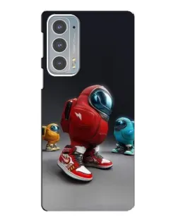 Чехол для Motorola Edge 20 с картинкой «Among Us — 3D стиль»