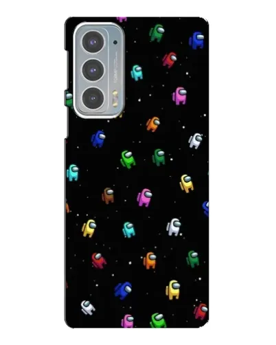 Чехол для Motorola Edge 20 с картинкой «Экипаж Among Us»