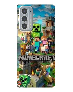 Чехол для Motorola Edge 20 с картинкой «Замок Minecraft» Чехол для Motorola Edge 20 с картинкой «Замок Minecraft»
